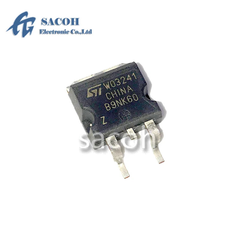 

New Original 10Pcs/Lot STB9NK60Z B9NK60Z B9NK60 STB9NK60Z-1 B9NK60Z-1 STB9NK60ZFD B9NK60ZFD TO-263 650V 9A Power MOSFET