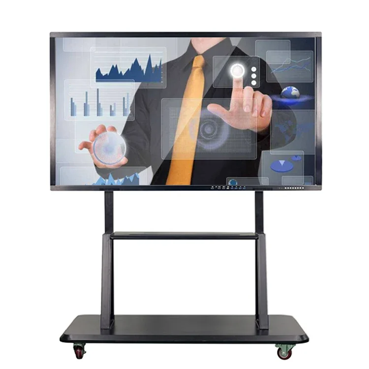65 Inch Touch Screen Led Pc Smart Board For School Education Finger Touch Whiteboard Interactive