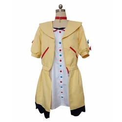 XIN LAI SEN Unisex Anime Cos Inugami Korone Cosplay Costume Uniform Custom Size