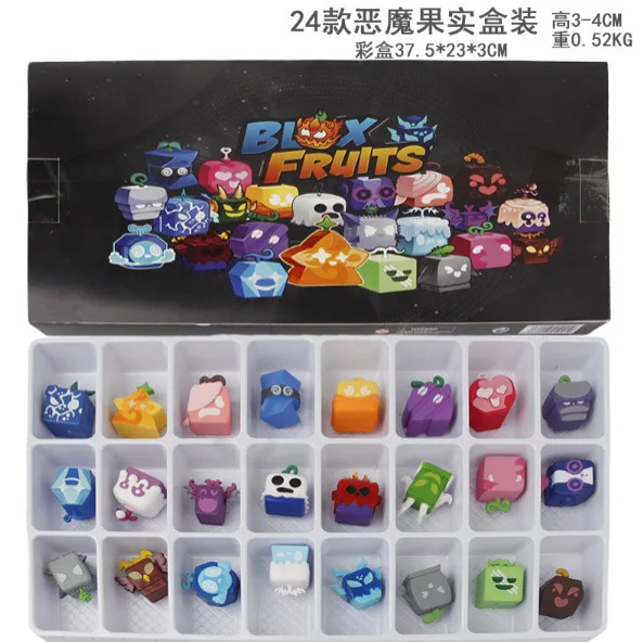 متوفر 13 قطعة و24 تماثيل فاكهة شيطانية لعبة فواكه بلوكس ألعاب محيطية وتماثيل ونماذج وحلي