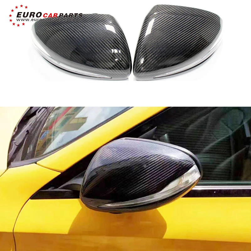 S-class W222 W205 S class side mirror covers LHD and RHD B style 2014~2020y dry carbon fiber material rear mirror covers