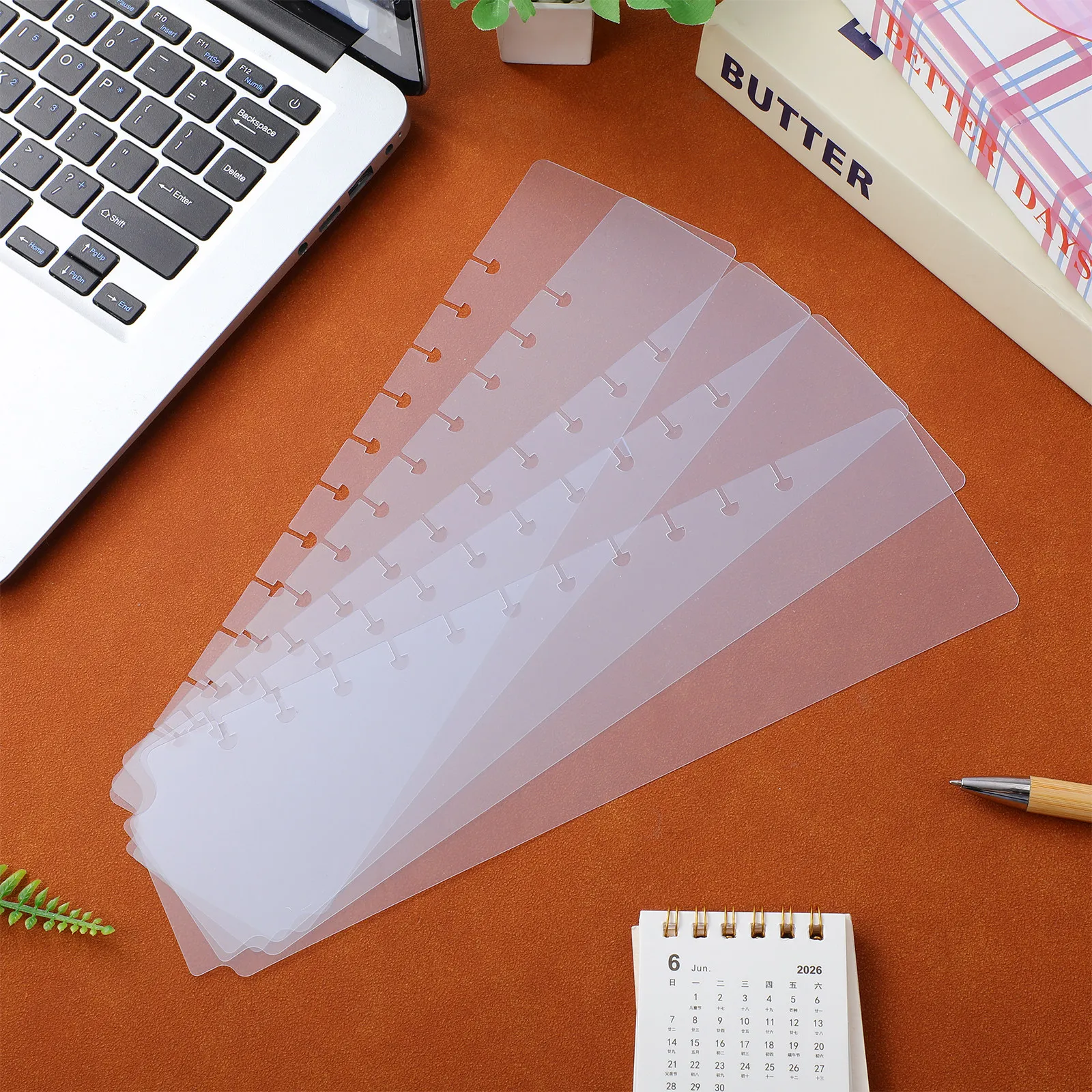 

Набор из 5 пластиковых разделителей для папок с милыми закладками-вкладышами для организации блокнотов, ежедневников, для офиса и школы