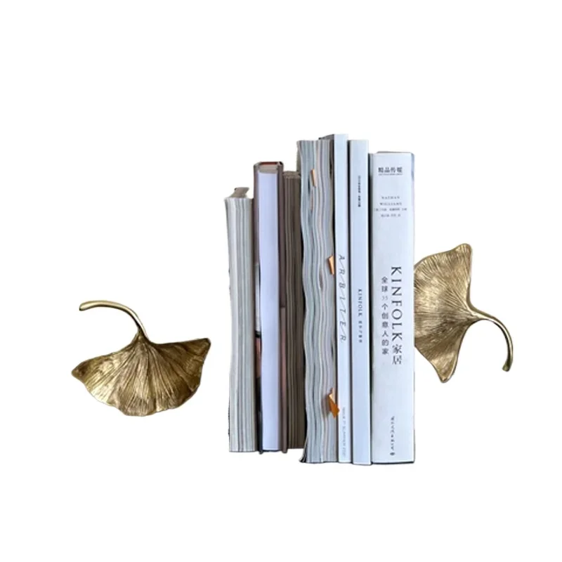 Metal ginkgo tree ornament, study model room storage rack, sales office soft decoration