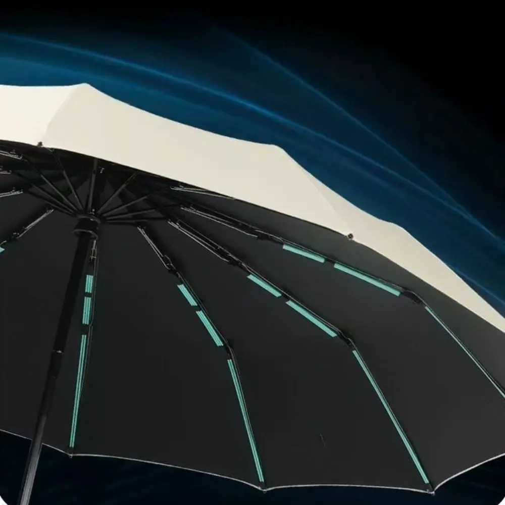 

60 Bones Automatic Folding Umbrella Super Large Reinforce Structure Large Umbrella Lightweight UV Protection Umbrella