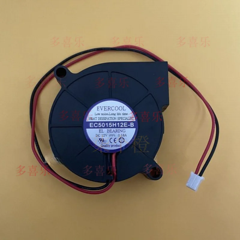 

EE для EVERCOOL EC5015H12E-B DC12V 0,18A центробежный небольшой вентилятор