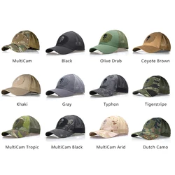 IDOGEAR Tactical Army Skull Airsoft Baseball Cap Dad Hat Sun Hats Headwear Camo Military Hunting Outdoor Sports Camping Caps