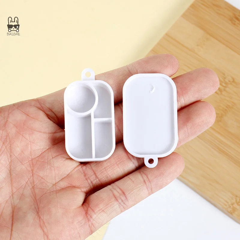 3Pcs 소형 인형 집 도시락 상자 인형 집 주방 음식 장식 액세서리 인형 집 장면 장난감