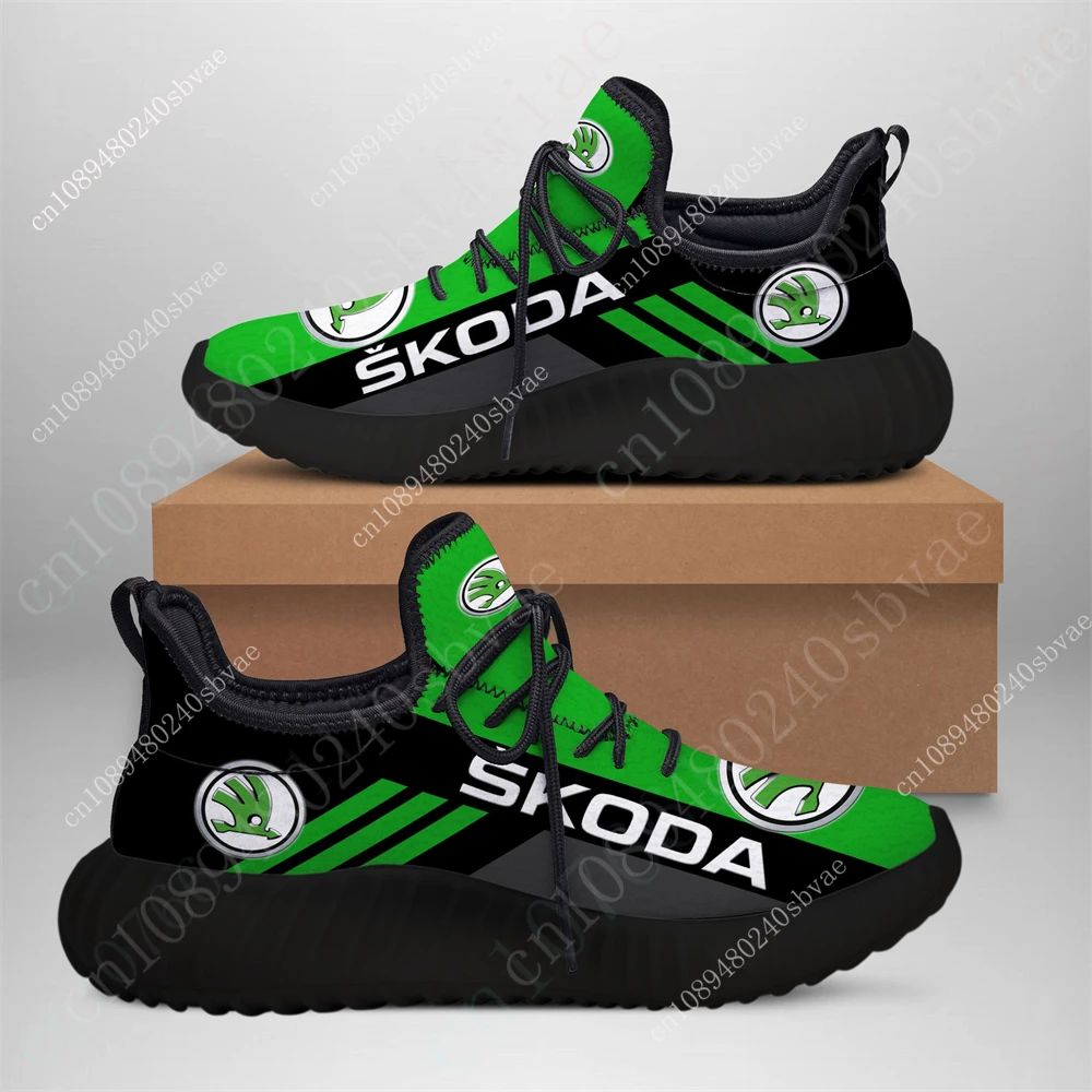 Skoda รองเท้าผ้าใบน้ำหนักเบาสำหรับผู้ชายและผู้หญิง, รองเท้ากีฬาใส่ได้ทั้งผู้หญิงและผู้ชาย