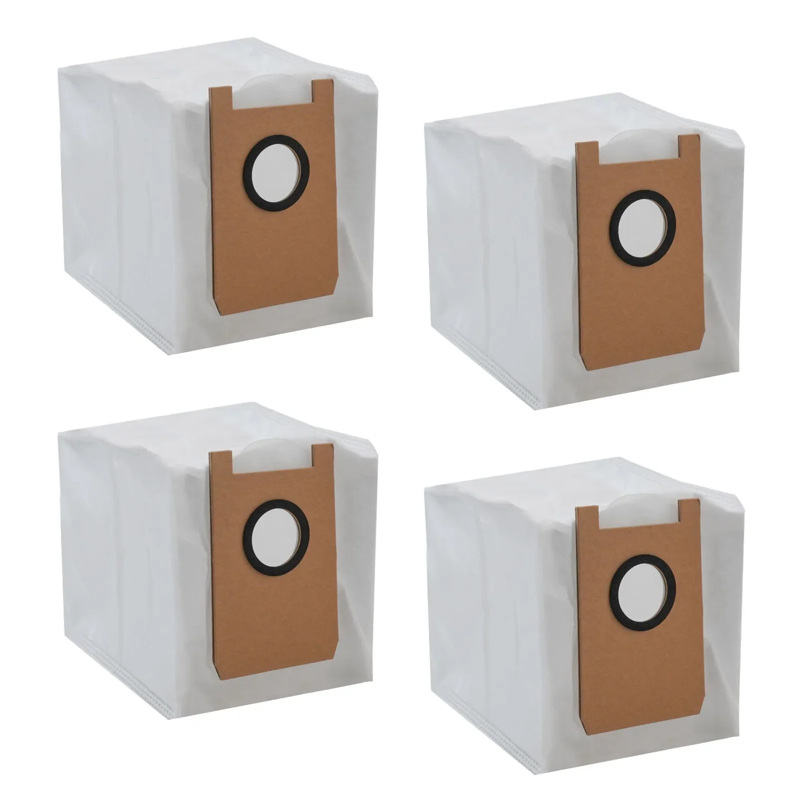 

Pack of 4 Replacement Dust Bags Compatible with For Loorow AT800 Robot Vacuum Cleaner Enhance Your Cleaning Routine