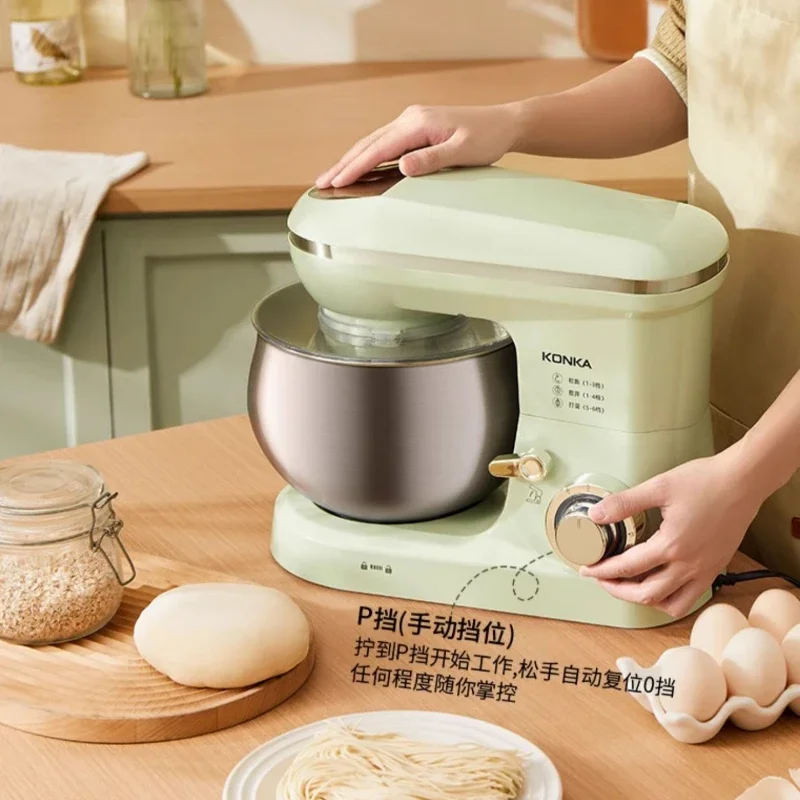 Chef machine household small dough mixer kneading dough commercial cream machine low noise dough mixer