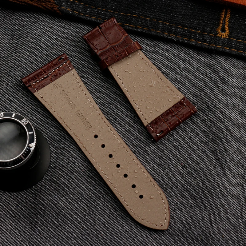 Cowhide watch belt for Frank Muller series cowhide wristband accessories for men and women\'s 20 22mm 26mm 30mm strap