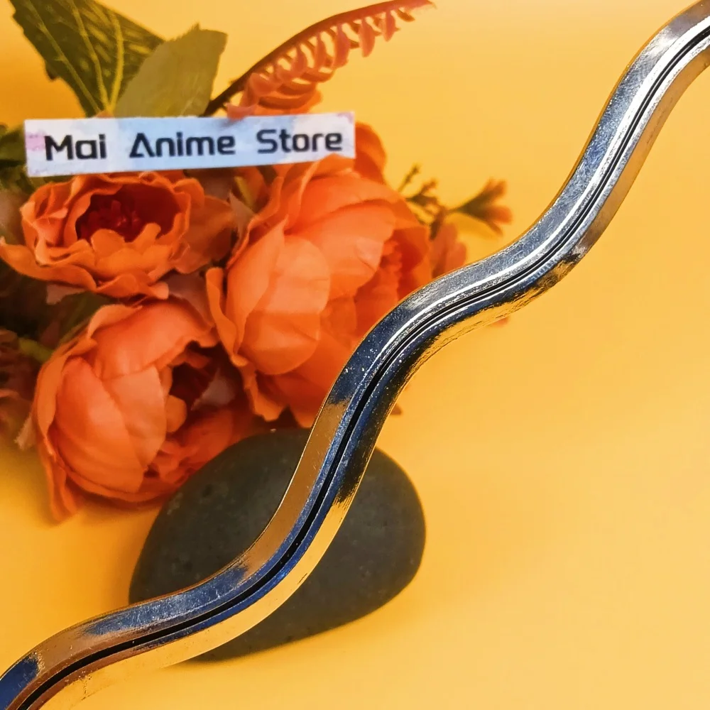 10 polegada katana anime mini figura de ação metal samurai sabre aço ninja faca espada tamanho real japonês katana brinquedo afiado presente