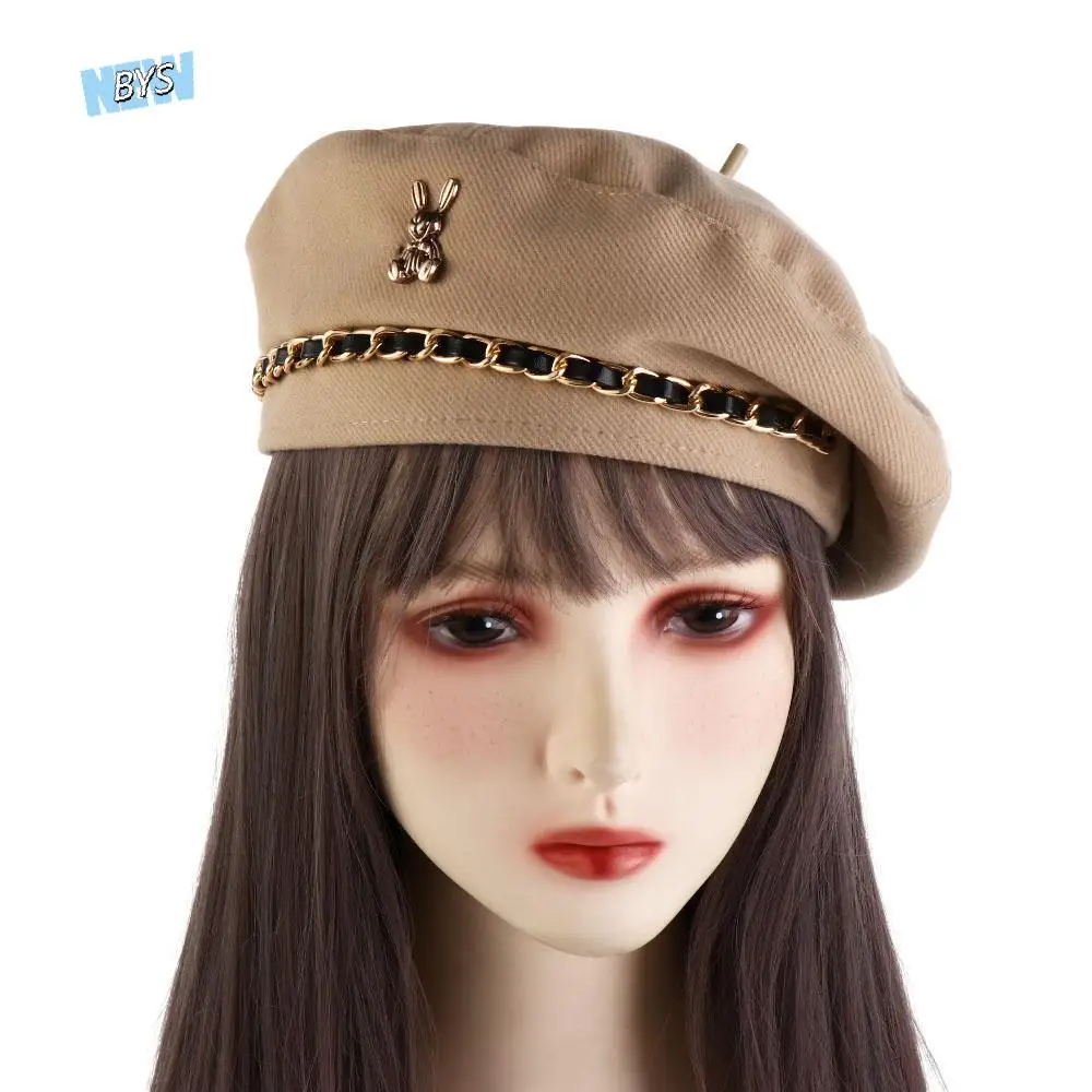 

Girl Beanie Hat Windproof Polyester Apparel Accessories Women Beret Fashion Painter Hat Korean Style Hat Winter Autumn Beret