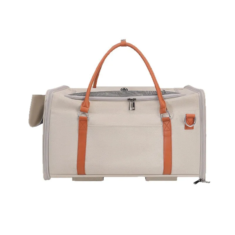 Pet trolley case, cat bag, portable and large capacity when going out, multi-cat car riding artifact
