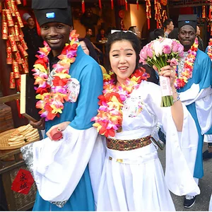 Vòng cổ hoa nhân tạo Hawaii, Aloha Luau, Vòng hoa tiệc theo chủ đề Hawaii, Đám cưới bãi biển, Trang trí sinh nhật, 10 % 6 Bán hàng chính Alohas - №1