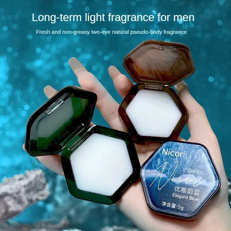 Perfume for Man Solid Perfume Long Lasting Perfume Balm Men Temptation Flirting Charming Deodorant Cologne for Men Attract Women