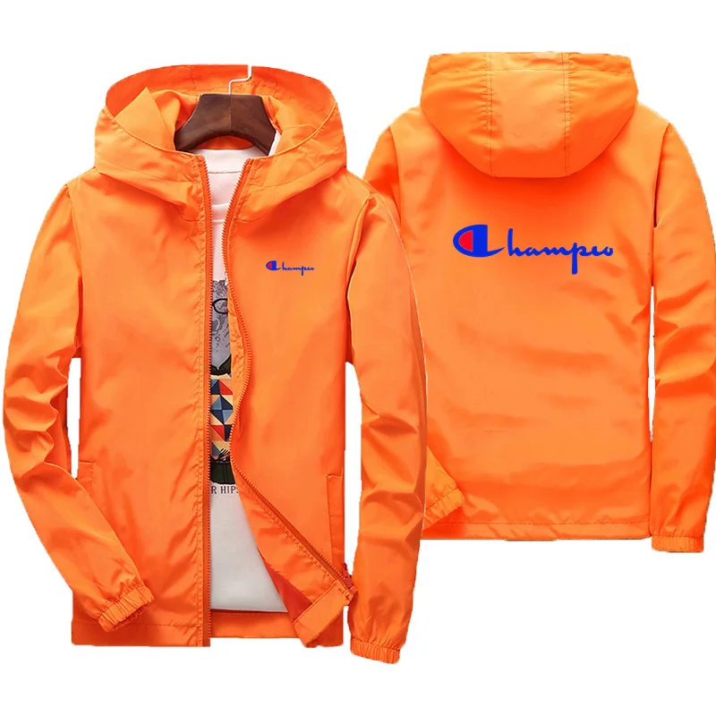 2024 New Spring and Autumn brand men\'s windproof zipper jacket casual high quality hooded baseball winter outdoor sports jacket