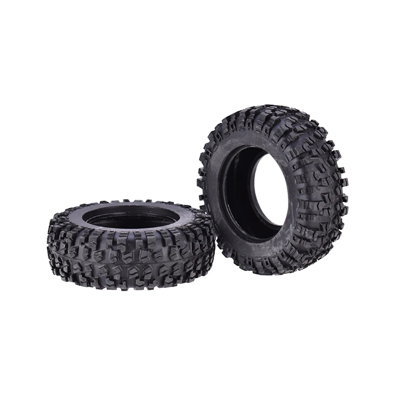 2Pcs Rubber Tires Wheel Tyre for Wltoys 12428 12428-A/B/C 12423 1/12 RC Car Spare Replace Parts,Right