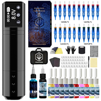 POSEIDON Tattoo Kit Permanent Makeup Tattoo Machine Kit Professional Tattoo Pen Kit Tattoo Supplies For wireless Tattoo Machine