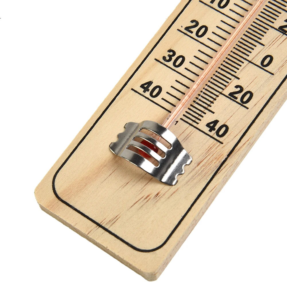 

Garden Décor Wooden Thermometer Home Wooden -40 °C To 50 °C 21.5 X 4.8 X 0.8cm Garden Thermometer Wall Mounting