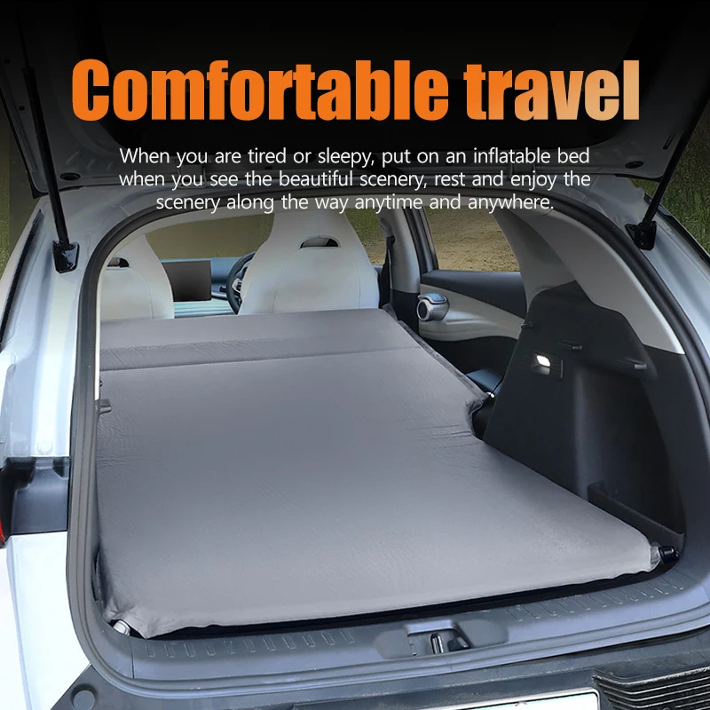 VASTZ Car Air Mattress Inflatable Bed For BYD ATTO 3 Camping Travel Hiking Trip Portable Trunk Thick Mattress With Air Pump