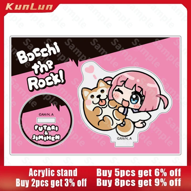 

Bocchi The Rock! Japanese Anime Peripherals Cute Version Acrylic Stand Collectible Desk Ornament Creative Birthday Gifts Toy