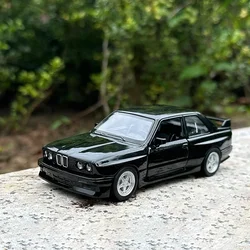 1:36 BMW M3 E30 1987 Porsche 911 Turbo Audi Quattro Metal Toy Alloy Car Diecasts & Toy Vehicles Car Model Model Car For Children