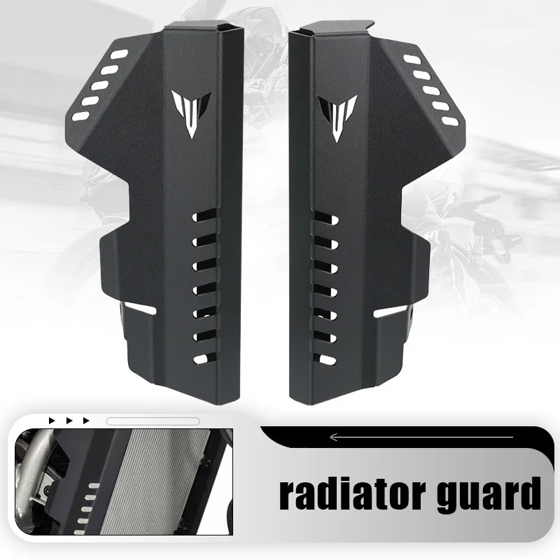 

Motorcycle Accessories For YAMAHA MT-07 MT 07 FZ07 2013-2016 2017 Aluminum Radiator Grille Guard Radiator Side Cover Protection