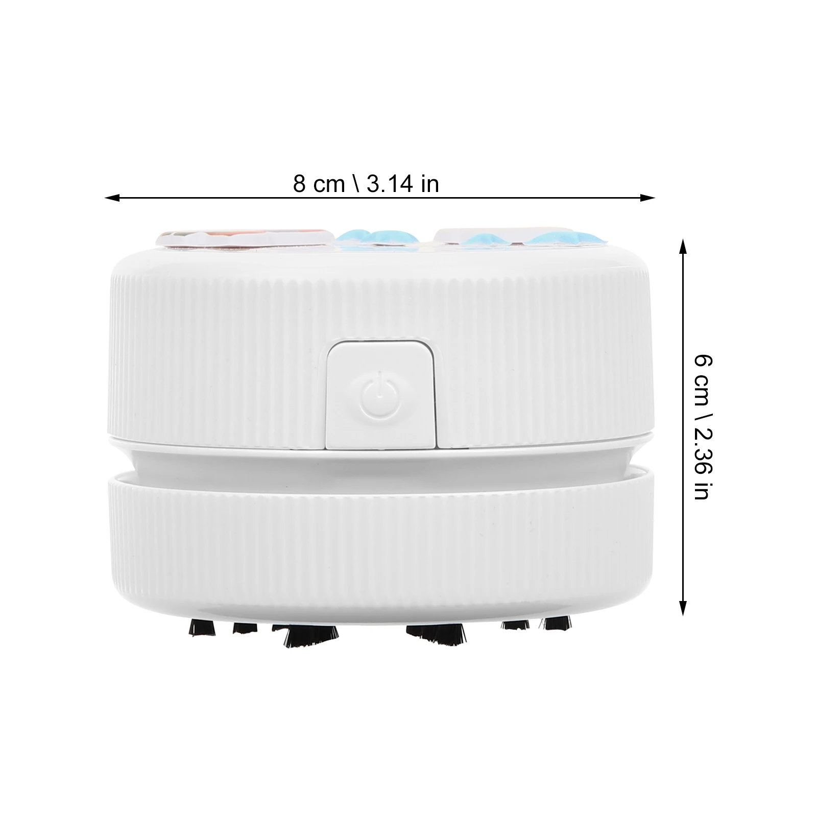 

Cordless Mini Desktop Vacuum Cleaner High Suction Low Noise Portable Dust Collector Table Pet Hair Powder Removal Lightweight