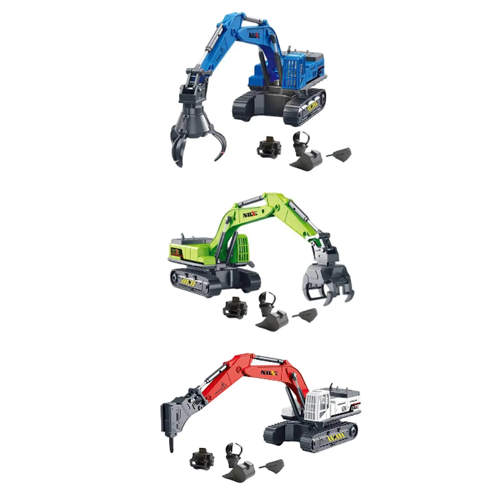 

Construction Vehicles Toy Rotating Excavators Toy for Boys Kids Holiday Gift