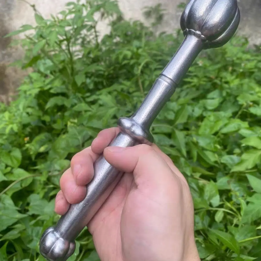 Stainless steel melon hammer sleeve hammer, with a total length of about 25 cm and a weight of about 800 grams