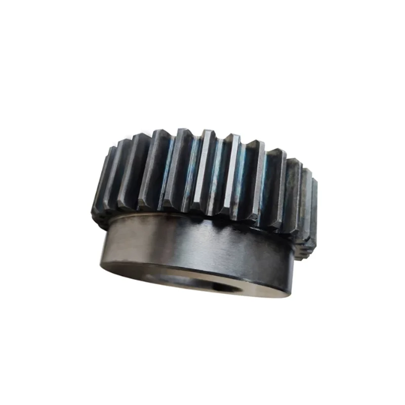 Module 1 50T Spur Gear 45# Carbon Steel Bore 8mm 10mm 12mm 14mm 15mm Low Speed Metal Drive Gear For Motors
