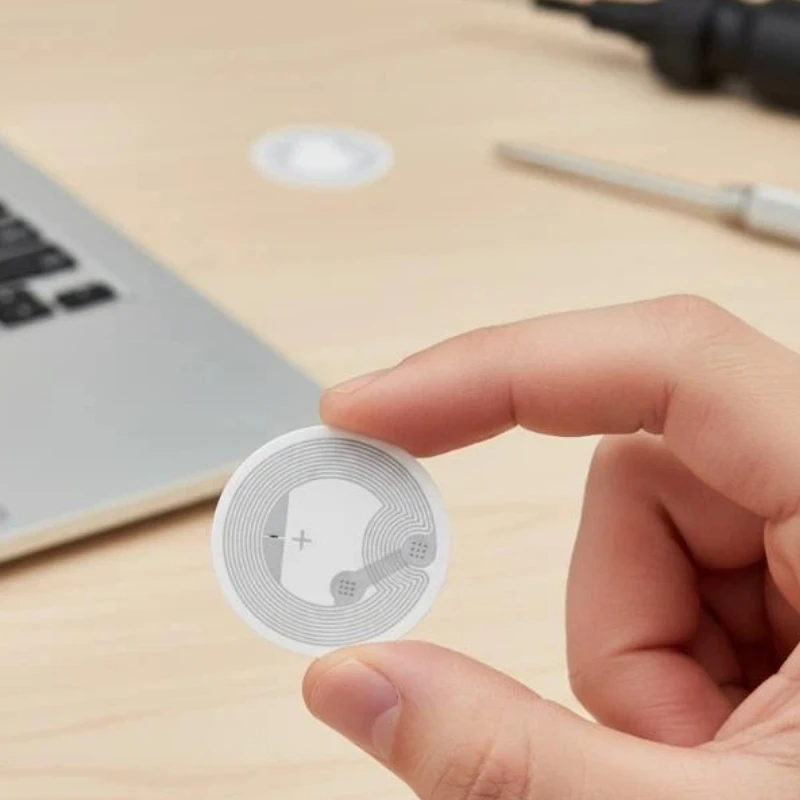 10Pcs RFID Tags Stickers Ntag215 NFC Tag 13.56MHz ISO14443A Sticker Phone Available RFID Adhesive Label