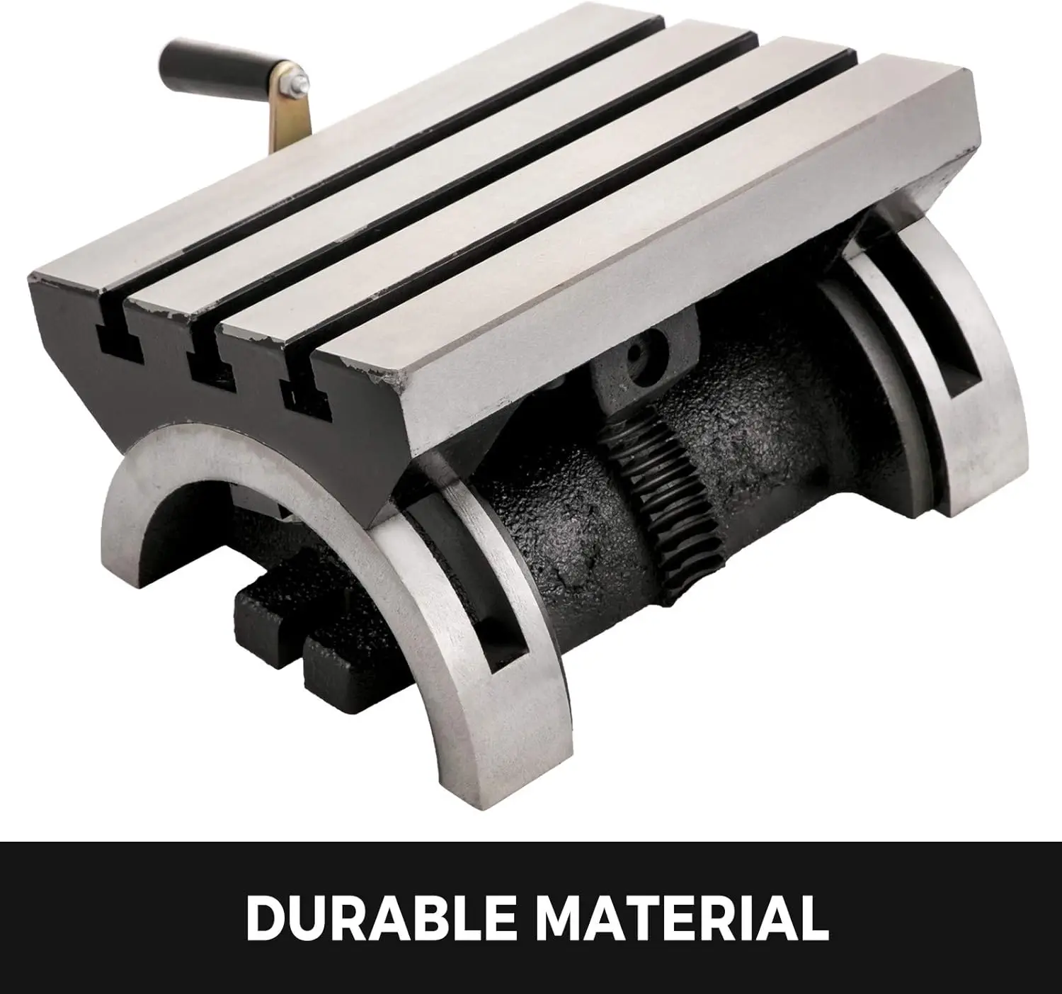 

Tilting Milling Table 7x5inch Tilting Angle Milling Machine 0-90°Adjustable Swivel Angle Plate with 3 T-slots and an Adjustable