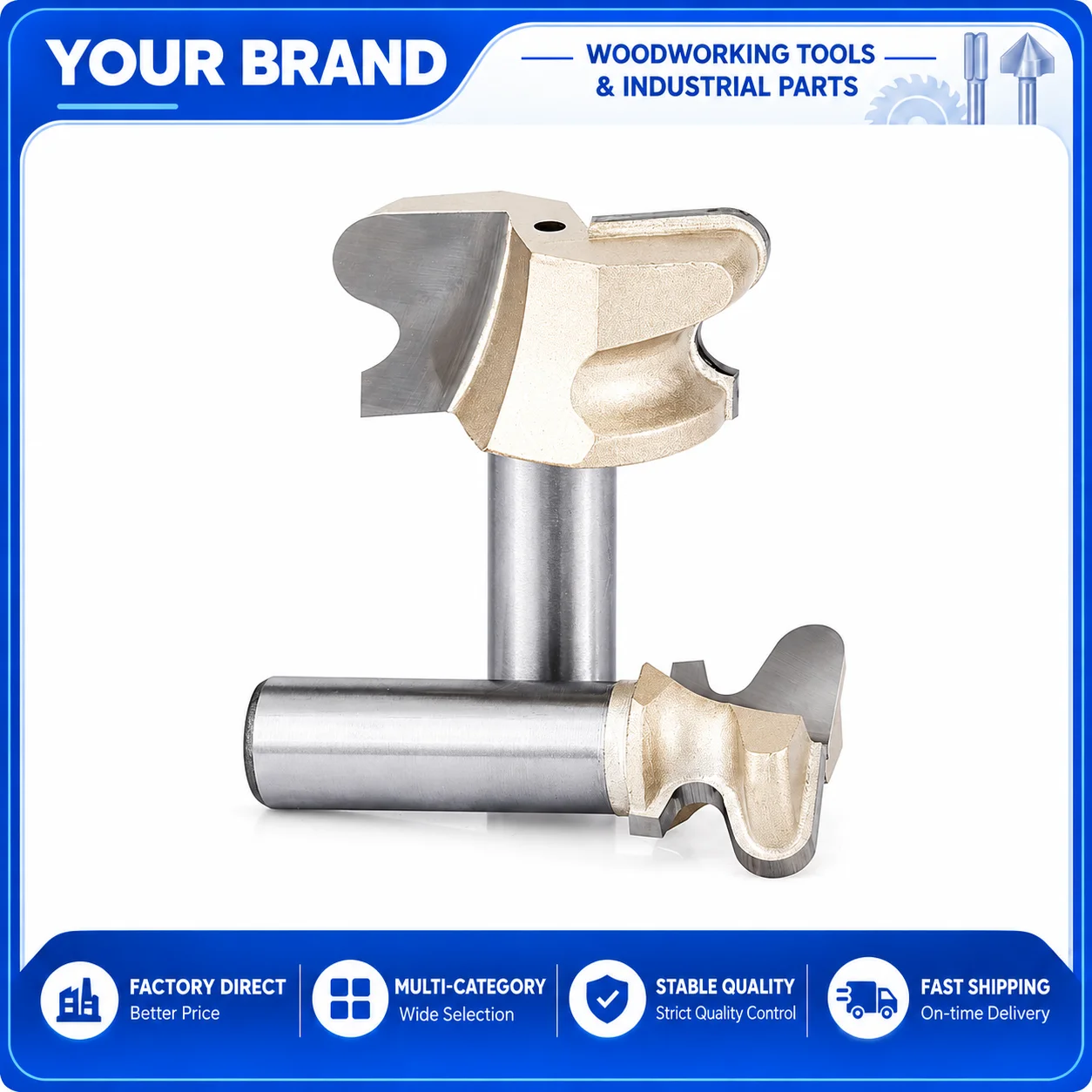 1pc Arc Drawer Pull Router Bit for Woodworking Door Handle Slotting Grooving Milling Cutter CNC Router Tool
