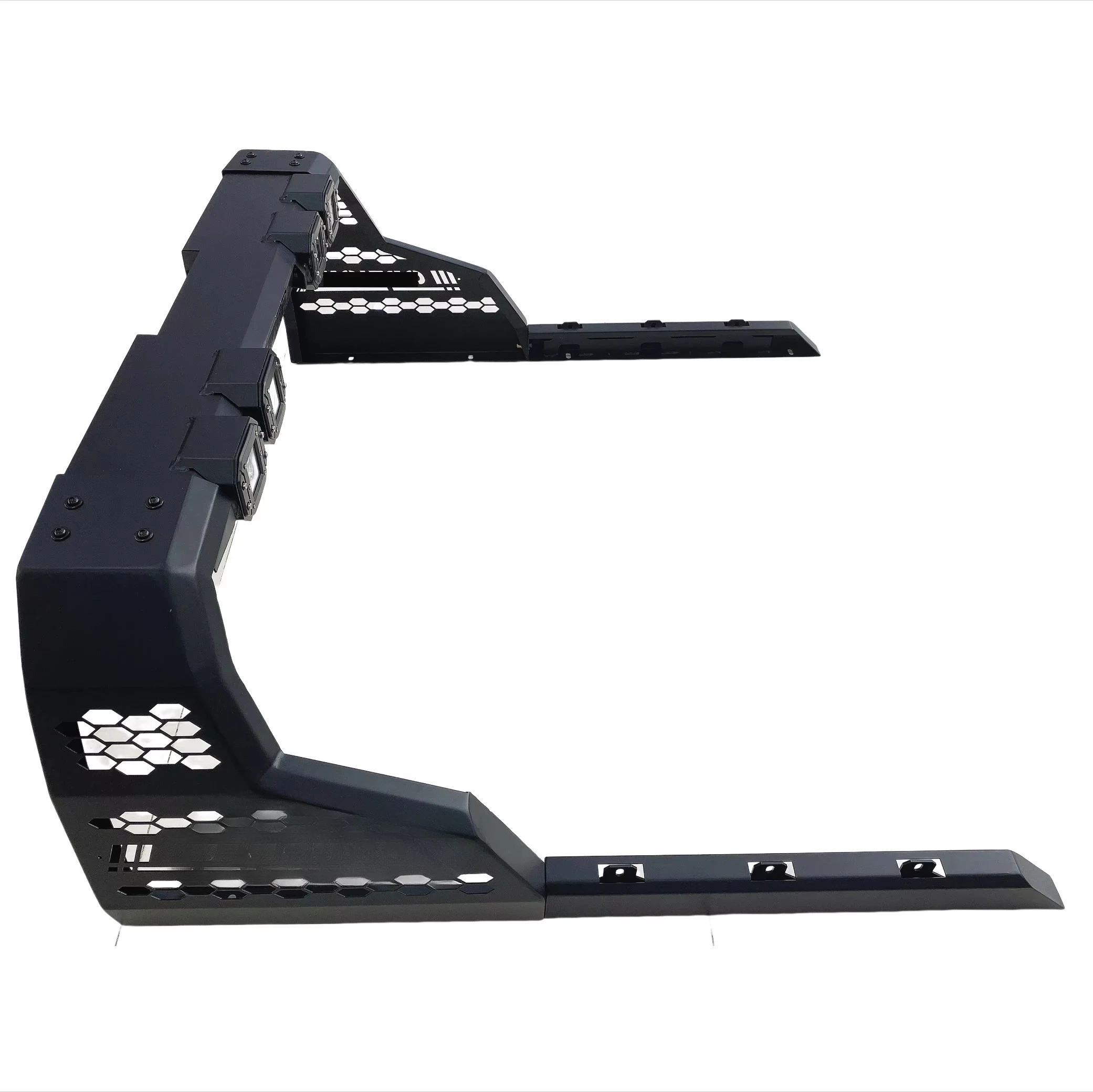 Off road 4X4 Pickup Trucks Car Accessories Universal Roll Bar with Light for Hilux Revo Ranger Navara Dmax Steel Iron Roll Cage