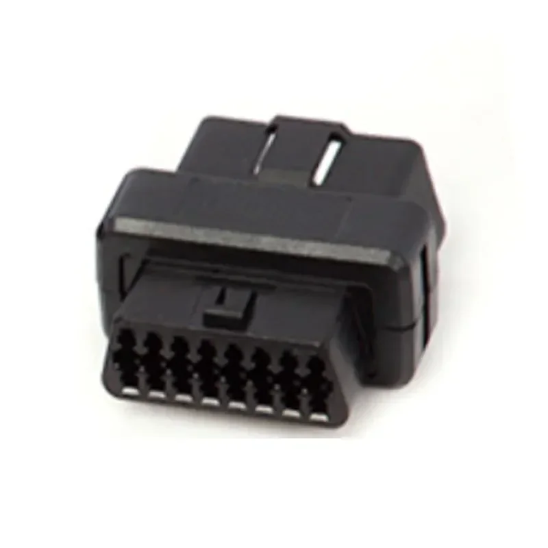 12/24V Car Accessories OBD2 16Pin Female/male Connector Plug Adapter OBD OBDII EOBD J1962 OBD2 16Pin Wiring Adapter 16Pin Plug