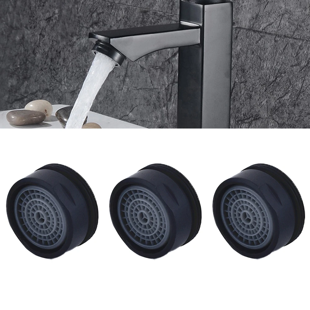 

3pcs Water Saving Faucet Tap Aerator Water Flow Restrictor Regulator For M24 Male Thread Bathroom Faucet Bubbler Filter Sprayer
