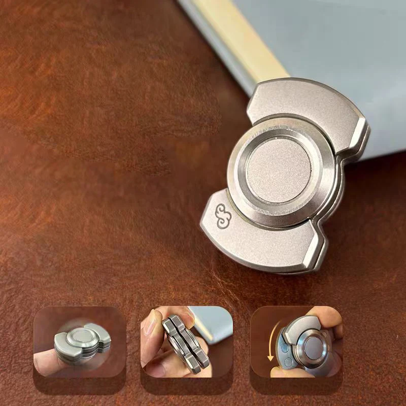 Neuheit 3-in-1-Spinner Slider Clicker Fidget Toy Stress- und Angstlinderung für Erwachsene Kinder Coole Edc-Gadgets Cosas Antiestrés