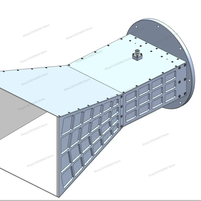 For 0.75GHz-40GHz High Performance, Standard Gain Horn Antenna