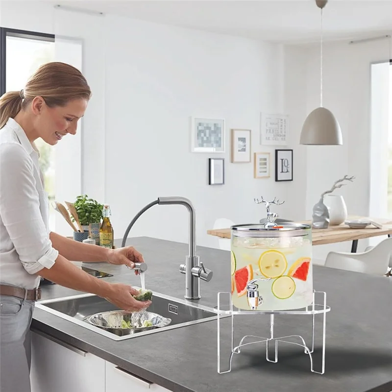 Drank Sap Pot Ondersteuning Stand Gebak Cupcakes Opbergrek Plank Organisator Keukengerei-[A002]