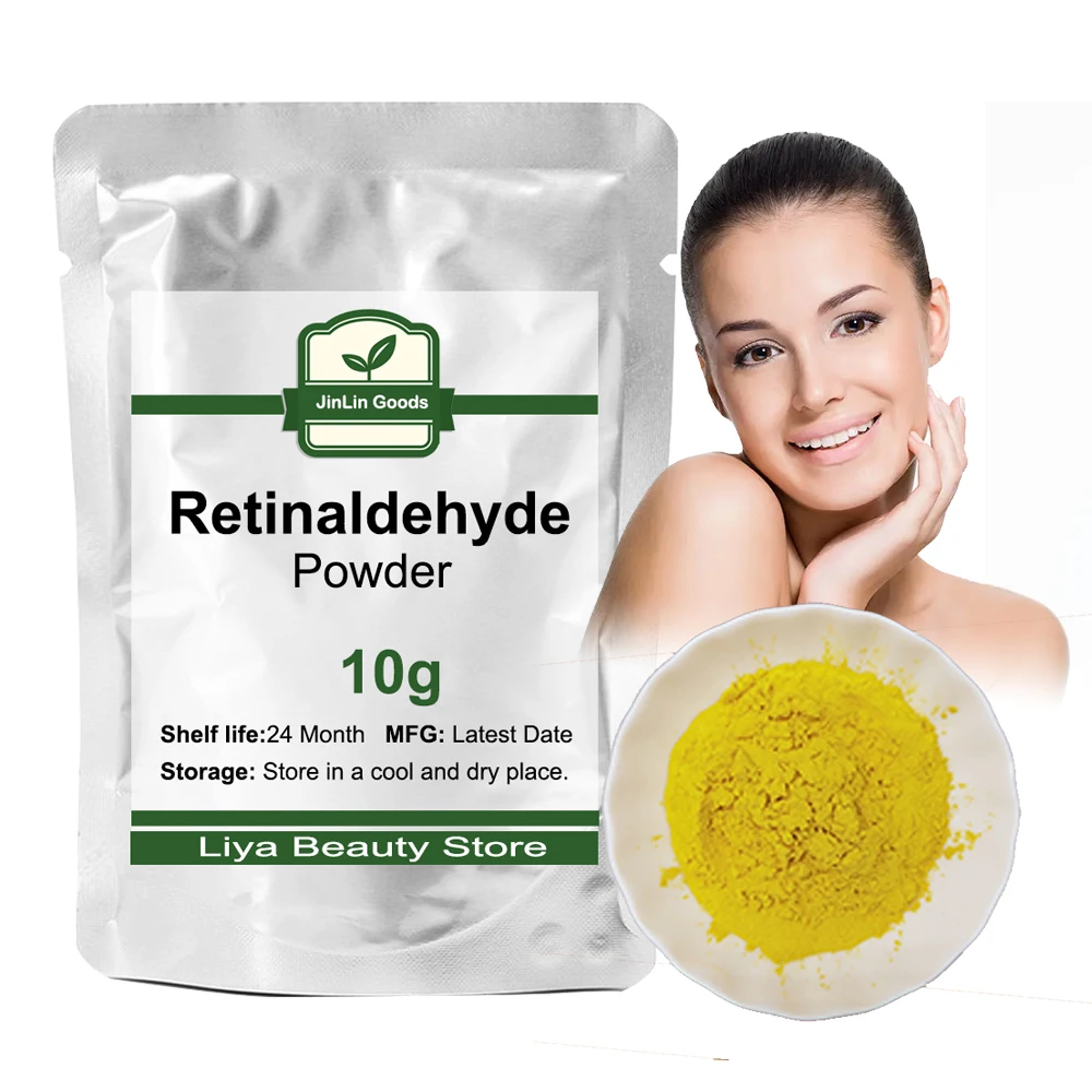 

High Quality 1-10g Cosmetic Grade Retinaldehyde Powder Cosmetic Raw Material