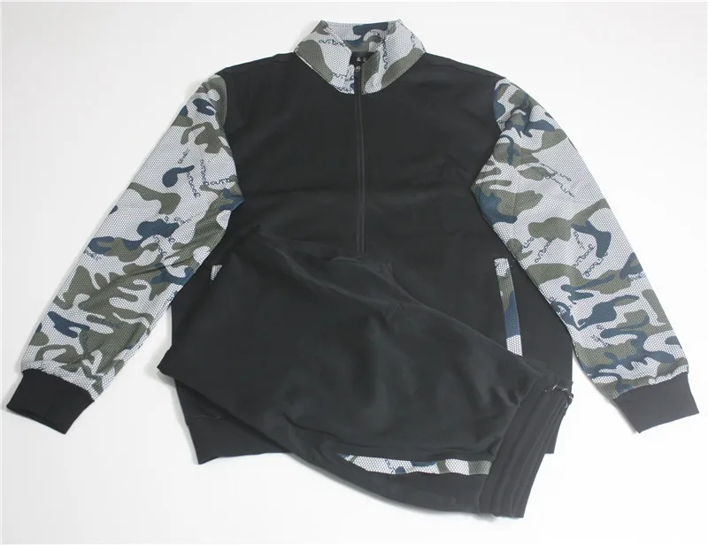 

Loose Casual Sportswear Set Large Size Open Cardigan Jaet Elastic Waist Sports Pants Youth Trend Autumn Long Sve Zipper