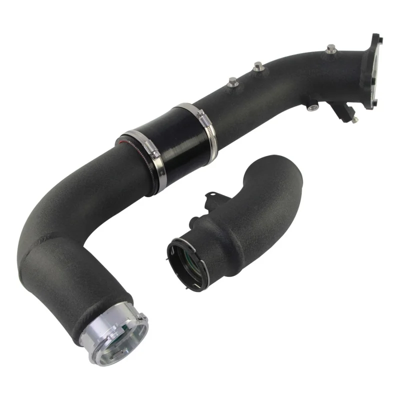 

3'' Air Cooler Intake Manifold Charge Pipe Kit For BMW B48 320i 330i F30 F31 F34 F-Series 2.0L Trubo 2014-2019 Aluminum Black