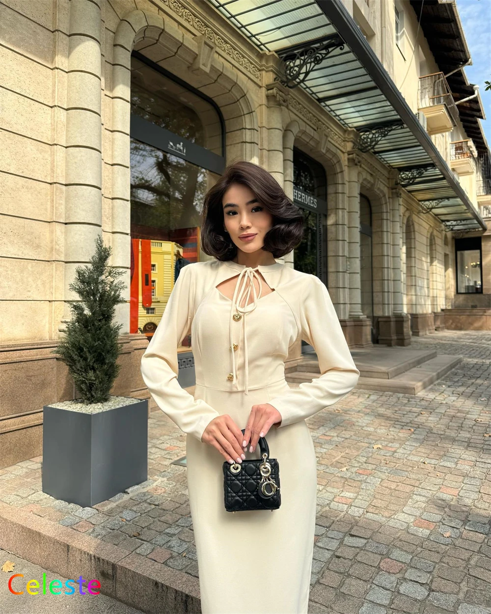 Customized Fashion White Jersey Evening Dress Classic Long Sleeves Homecoming Dresses Modern Ruched Special Occasion Gowns