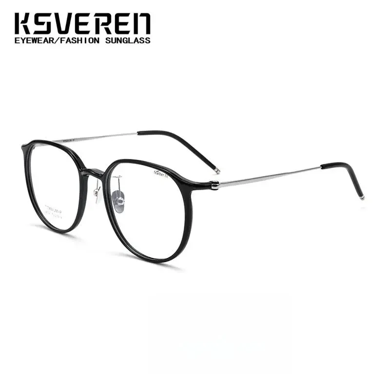 Модные ультралегкие очки в стиле ретро, овальные титановые очки для чтения, оправа для очков по рецепту для мужчин и женщин от 0 +0,5 до +6,0