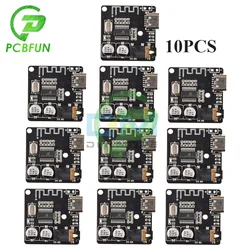 1-10pcs Mini Bluetooth Stereo Audio Receiver Board Module VHM-314 Bluetooth 5.0 MP3 Lossless Decoder Board Type-C 3.7-5V