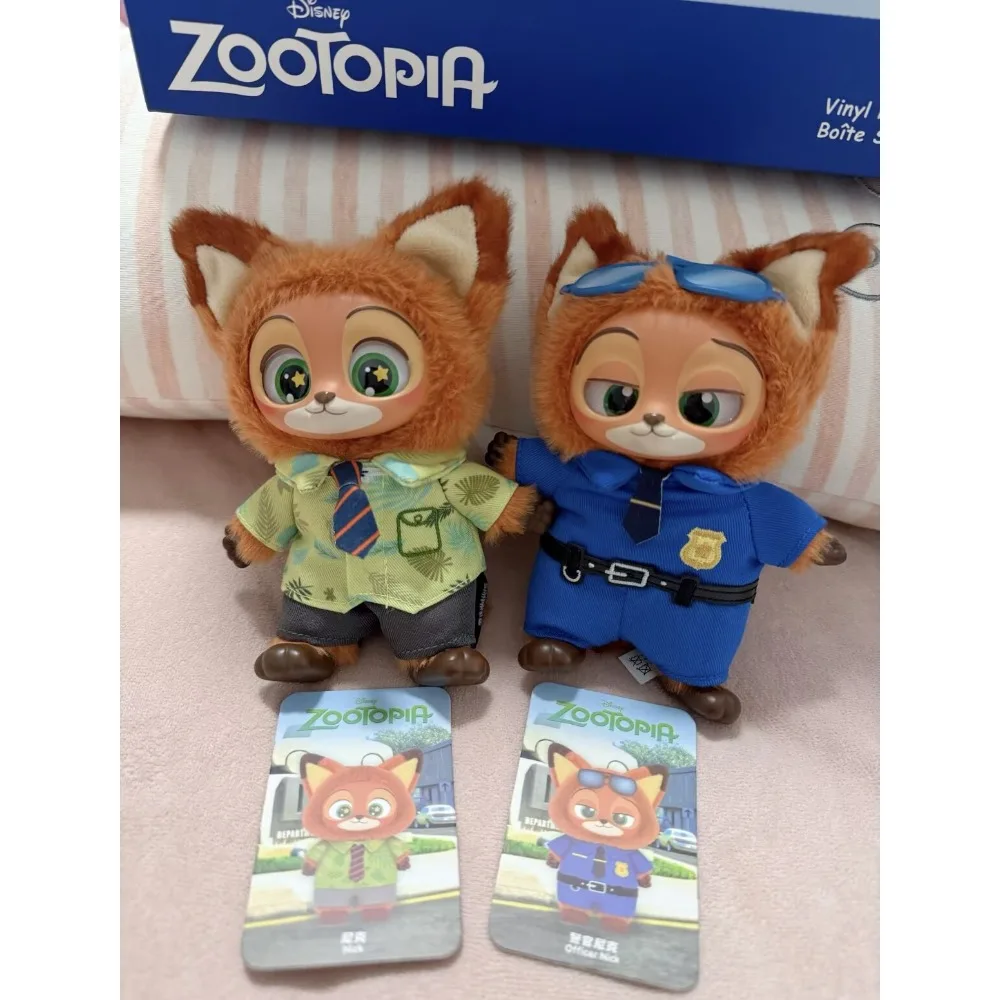 2025 nuevo Zootopia Judy Rabbit Nick Fox oveja caja misteriosa Mayor estatuilla Anime juguete modelo colección caja ciega regalos para niños