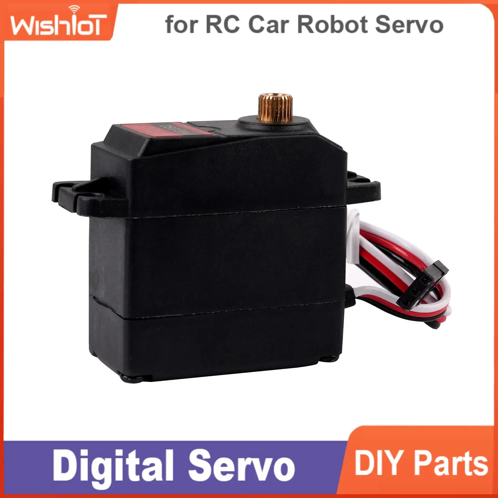 DS3120MG เซอร์โวดิจิตอล 20 กก. 180 องศา ° /270 °   มอเตอร์แรงบิดสูง 4.8-6.8V สำหรับรถหุ่นยนต์/โมเดล