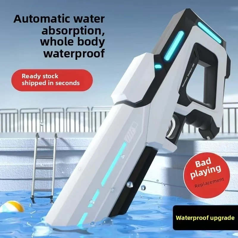 

Electric Water Gun toys, Automatic Water-absorbing Toys, High-pressure Toys For Summer Outdoor Pool, Water Guns For Water Fights